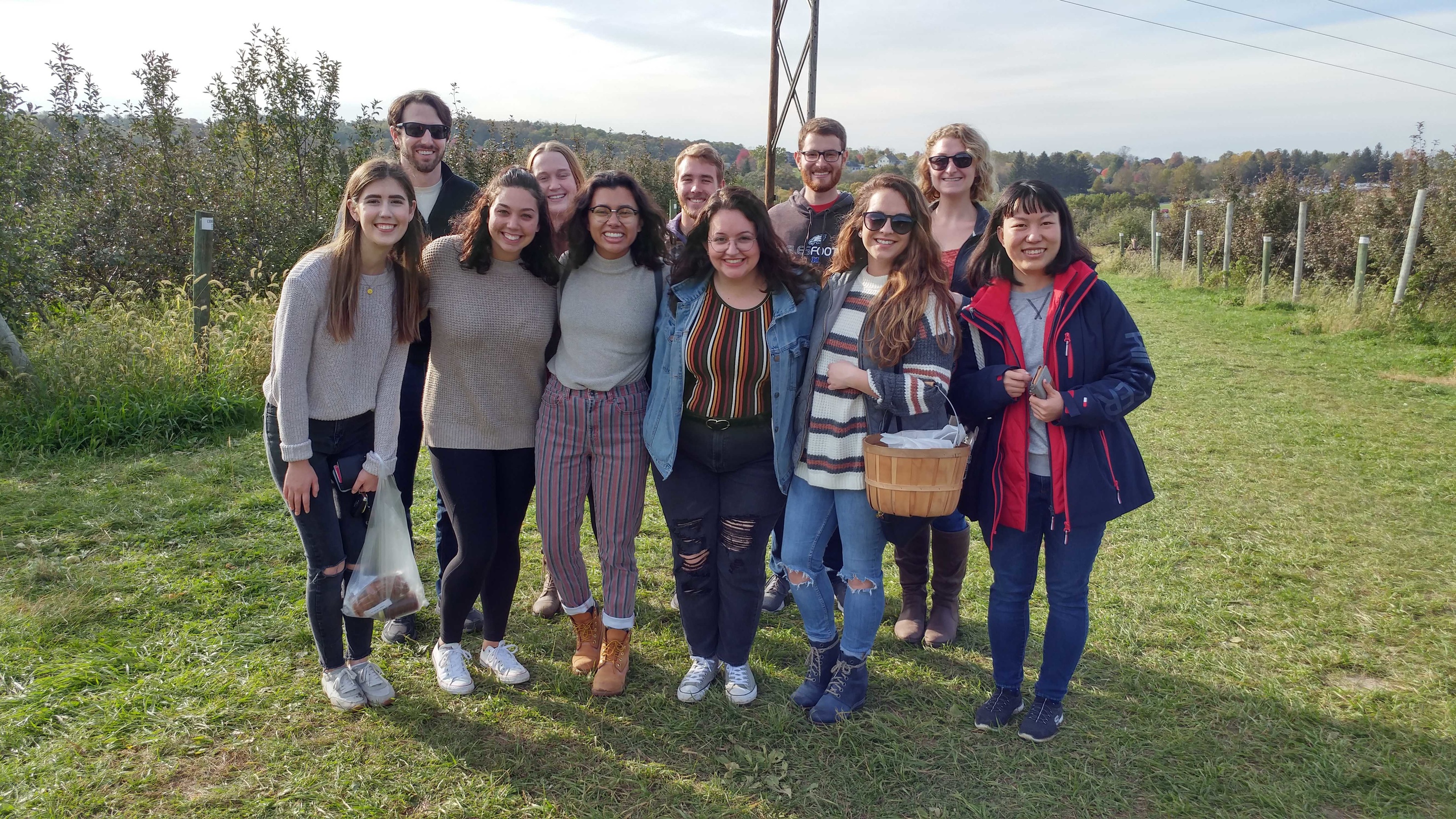 Wilson's orchard outing in fall 2019